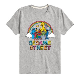 Boys' - Sesame Street - Elmo And Friends Short Sleeve Graphic T-Shirt - 1 of 4