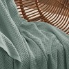 Bedsure-Waffle Weave 100% Cotton Solid Blanket For All Season, Breathable and Soft, Waffle Weave Blanket for Best Gift - 4 of 4
