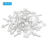 Unique Bargains Metal Bulk Elegant DIY Crafts Jewelry Making Initial Pendant 50 Pcs - 3 of 4