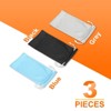 Unique Bargains Microfiber Soft Storage Women Men Eyeglasses Bag 3 Pcs - 3 of 4