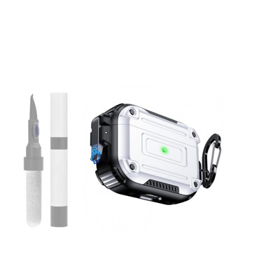 HTUTWOO Armour Lock for AirPods Pro 2nd Generation Case with Secure Lock with MagSafe AirPods Pro Case 2nd/1st Protective Locking Cover