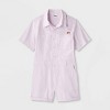Pride Adult Short Sleeve Boilersuit - Lavender - image 3 of 4