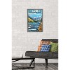 Trends International Lantern Press - Glacier National Park, Avalanche Lake Framed Wall Poster Prints - 2 of 4