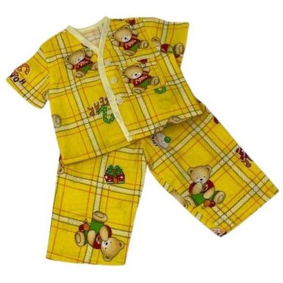Doll Clothes Superstore Yellow Bear Pajamas Fit 15-16 Inch Boy Or Girl Baby Dolls