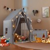 Safstar Kids Play Tent w/Playpen Yard Door Curtains Windows Star Lights for Boys Girls - 4 of 4