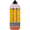 Unique Loom Playtime Kids Wool Collection Area Rug - Pencil - 4 of 4