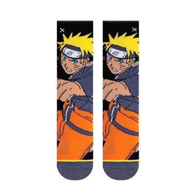 Odd Sox, Naruto, Funny Novelty Socks, Large