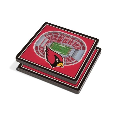 NFL Arizona Cardinals 3D StadiumView Coasters