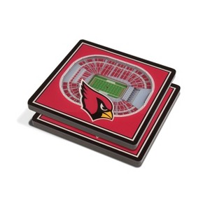 NFL Arizona Cardinals 3D Stadium View Coaster - 1 of 3