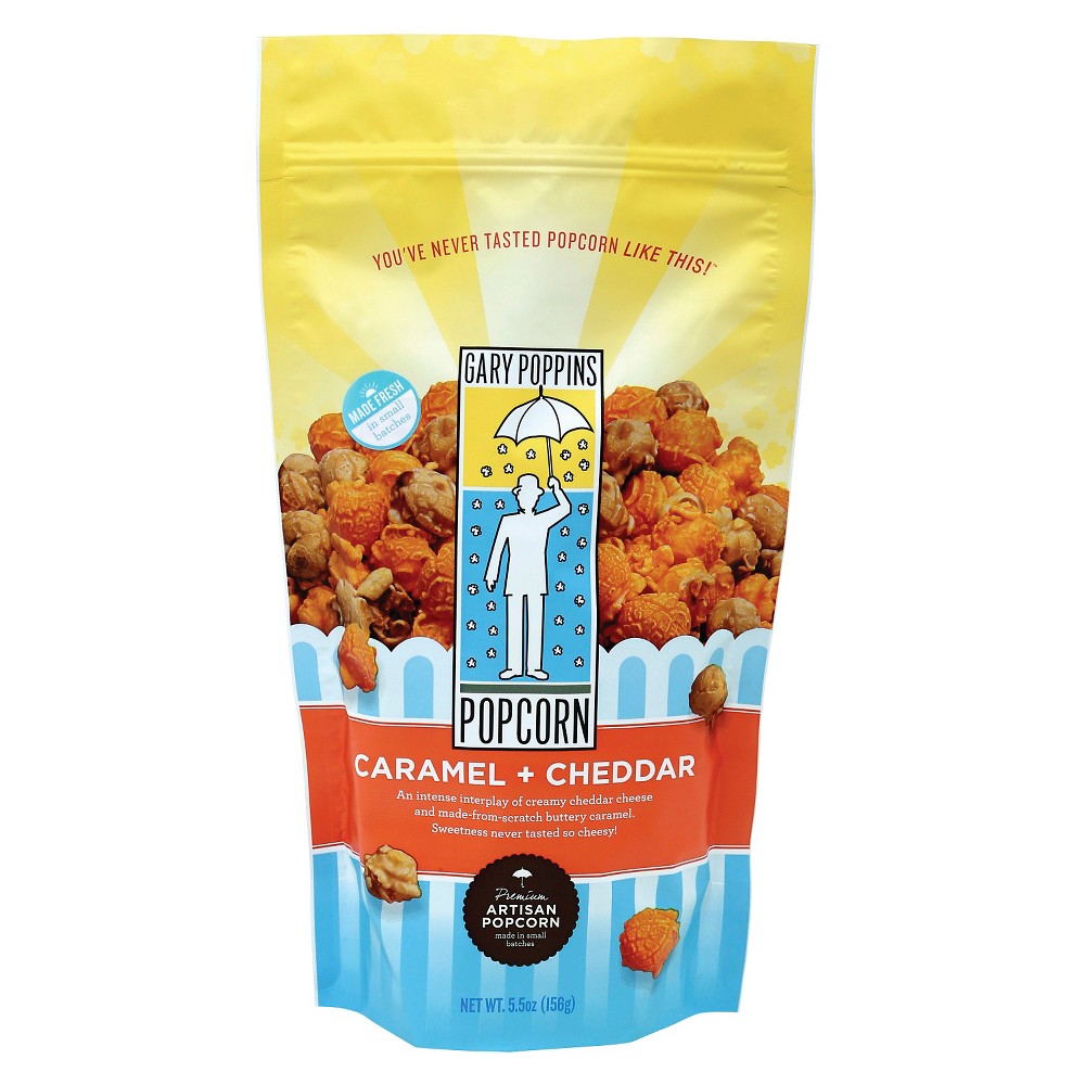 UPC 186003000633 product image for Gary Poppins Caramel & Cheddar Popcorn - 5.5oz | upcitemdb.com