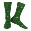 Rick and Morty Men's Pickle Rick 3 Pair Casual Crew Socks in Jar Container Fits Shoe Size 6-12 Green - 4 of 4