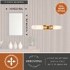 VAXCEL Thalia 24.75 in. Bath Bar Vanity Light White Glass Shade - 4 of 4