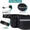PetAmi Dog Fanny Pack, Pet Waist Belt Treat Pouch for Walking Training Hiking Running, Waste Bag Dispenser, Bottle Holder, Bowl, Pocket - 4 of 4