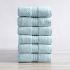 100% Cotton Solid Color Quick Dry Bath Towel Set - 2 of 4