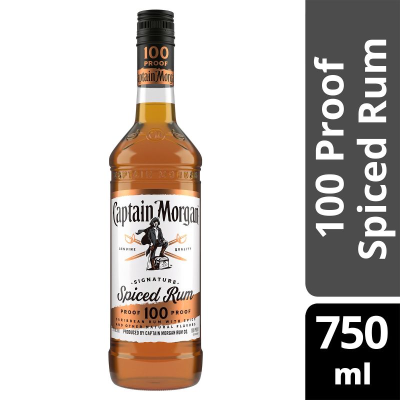 Captain Morgan Spiced Rum - 750ml Bottle, 1 of 8