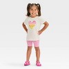 Grayson Mini Toddler Girls' Rib Biker Shorts - 3 of 3