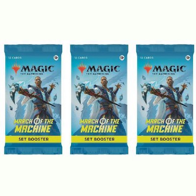 Magic the Gathering 3 Packs MTG Set Booster Pack Lot MTG March of the Machine