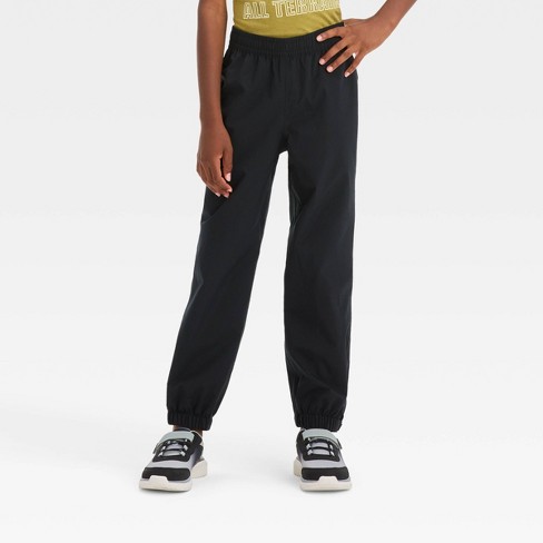 Kids' Solid Pull-on Pants - All In Motion™ Black Xl : Target