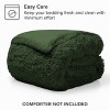 Shaggy Faux Fur Duvet Cover by Bare Home - image 2 of 4