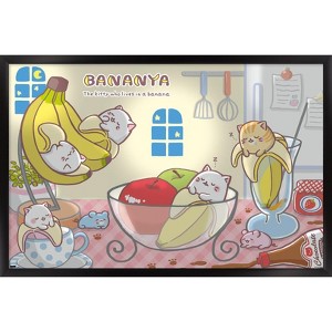 Trends International Bananya - Nap Framed Wall Poster Prints - 1 of 4