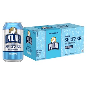 Polar Original Seltzer Water - 8pk/12 fl oz Cans - 1 of 4