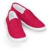 Collections Etc Ladies Slip-On No Tie Comfort Canvas Round Toe Sneaker Shoes - 3 of 3