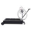 20 Gallon Oil Drain Pan, Oil Drain Tank Foldable 76L Low Profile Oil Drain Pan, Large Capacity Oil Change Pan, with Pump, Hose - 2 of 4