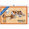 Trends International NFL Cincinnati Bengals - Retro Logo 14 Unframed Wall Poster Prints - 3 of 4