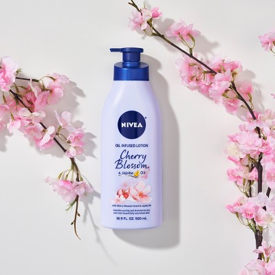 Nivea Oil Infused Body Lotion with Cherry Blossom and Jojoba Oil - 16.9 fl oz_6