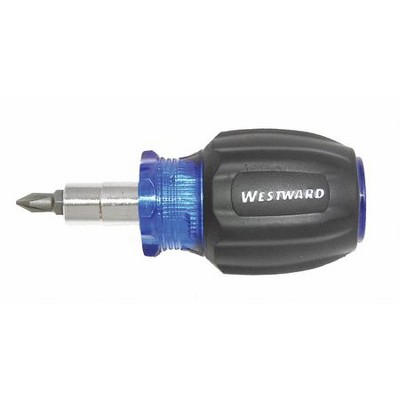 WESTWARD 401L12 Phillips, Slotted Bit 3 1/4 in, Drive Size: 1/4 in, 5/16 in ,