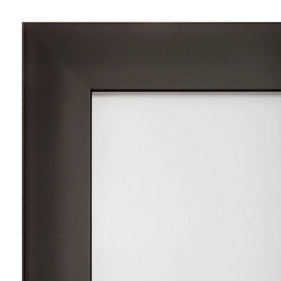 Sleek Black Acrylic 8"x10" Floating Gallery Frame Set