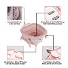 TRAKK Foot Spa- Soaking Bath Tub with Rollers- Collapsible- Pink - 4 of 4