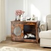 Costway Furniture Style Dog Crate for Small Medium Dogs Translucent Window Lockable Door - 2 of 4