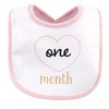 Hudson Baby Infant Girl Cotton Bibs 13pk, Hello World, One Size - 2 of 4