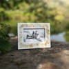 4x6 Picture Frame Gold Flake Resin, Mango Wood & Glass by Foreside Home & Garden - 2 of 4