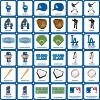 MasterPieces Officially Licensed MLB Los Angeles Dodgers Matching Game for Kids and Families - 3 of 4