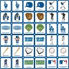 MasterPieces Officially Licensed MLB Los Angeles Dodgers Matching Game for Kids and Families - 3 of 4