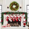 Christmas Garland, 6 Ft Artificial Vine with Red Flower, Xmas Rattan Decoration with Snow Pine and Nature Pinecone for Mantel Fireplace Garden - 2 of 4