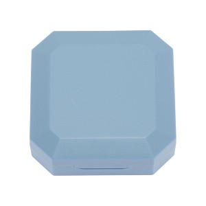Unique Bargains Retro Square Contact Lens Case Blue 1 Set - 1 of 4