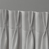 Exclusive Home Sateen Pinch Pleat Woven Blackout Back Tab Window Curtain Panel Pair - 3 of 4