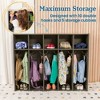 ECR4Kids Streamline 5-Section Toddler Coat Locker - 4 of 4