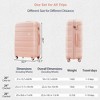 TUYOHW Travel Luggage Set, 3-Piece TSA Lock Suitcase Ensemble with 20 and 28 Inch Sizes with 360° Spinner Wheels - 3 of 4