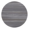 Hiten Drink Table - ACC3714A - Grey Marble/Black - Safavieh - 4 of 4