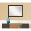 Rustic Plank Framed Bathroom Vanity Wall Mirror - Amanti Art - 4 of 4