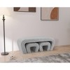 Meridian Furniture,Odelia Boucle Fabric Bench - 2 of 4