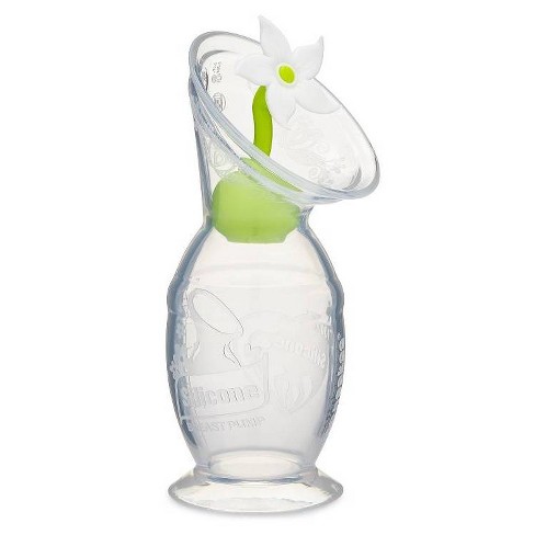 Haakaa Breast Pump With Suction Base And White Flower Stopper - 5oz : Target