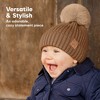 KeaBabies 2pk Baby Hats, Baby Beanies, Newborn Hats for Baby Girls, Boys, Baby Winter Hat, 0-36 Months Infant Hat - 3 of 4