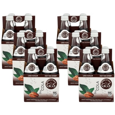 GuS Lightly Sweetened Cola - Case of 6/4/12 fz