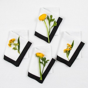Solino Home Linen Dinner Napkins | Classic - 1 of 4