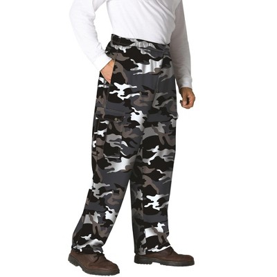 KingSize Men's Big & Tall Tall Thermal-Lined Cargo Pants